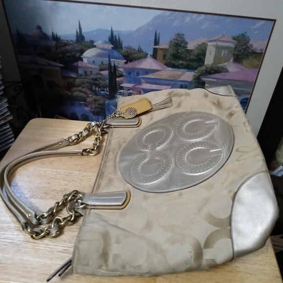 Coach Colette Designer Shoulder Tote Handbag Purse,Excellent Condition👜 - Picture 15 of 15